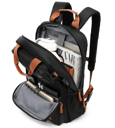 Laptopback pack enlagring bag for more storage USB port inbuilt